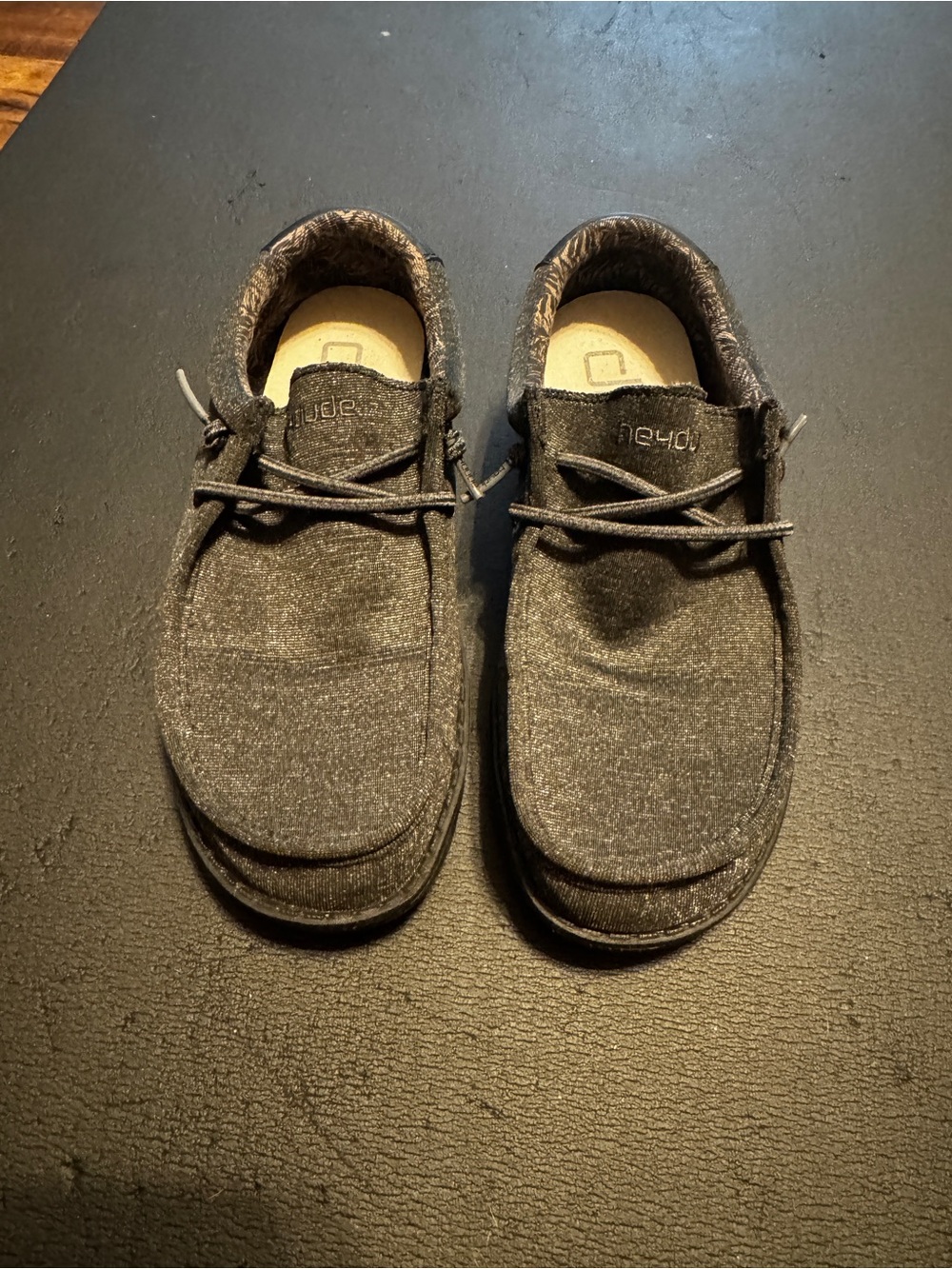 Hey Dude Casual Slip-On Loafers in Charcoal